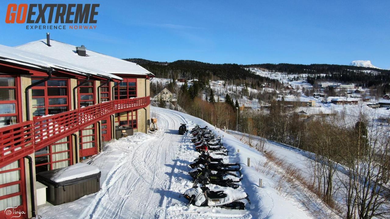Hattfjelldal Hotell エクステリア 写真