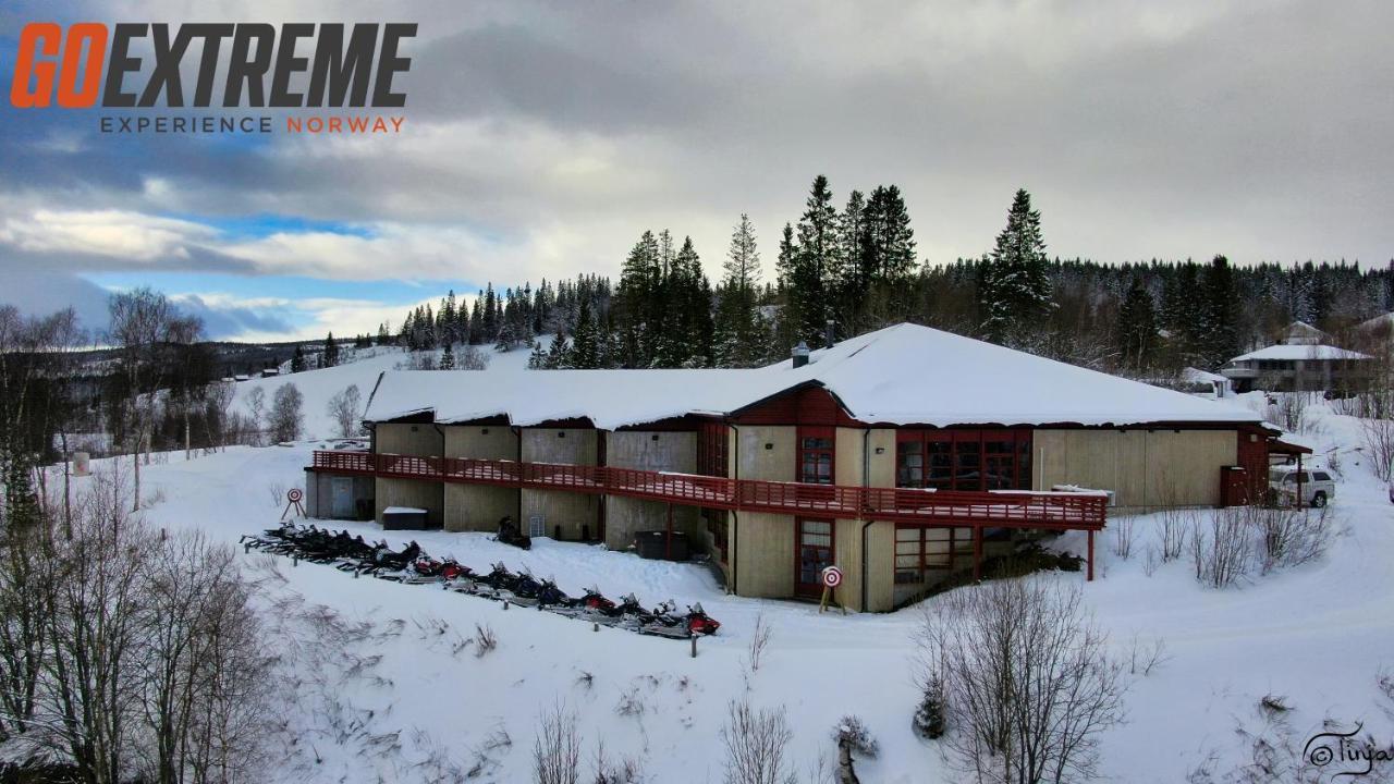 Hattfjelldal Hotell エクステリア 写真